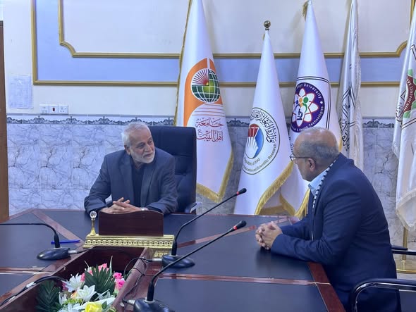 وفد علمائي فلسطيني يزور جامعة أهل البيت عليهم السلام ويبحث تعزيز الأنشطة الداعمة للقضية الفلسطينية